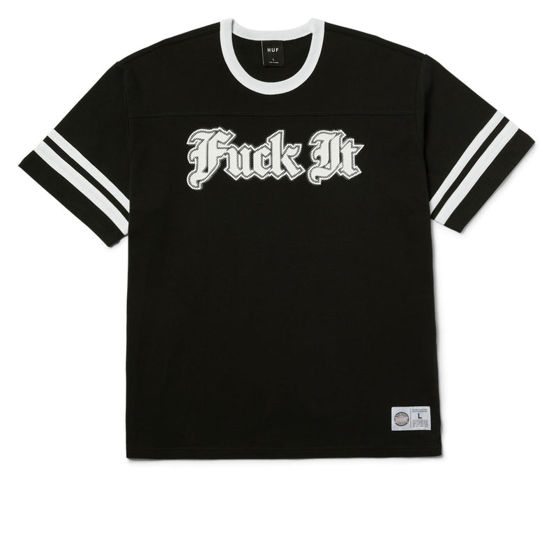 HUF Ives Football Jersey - Black
