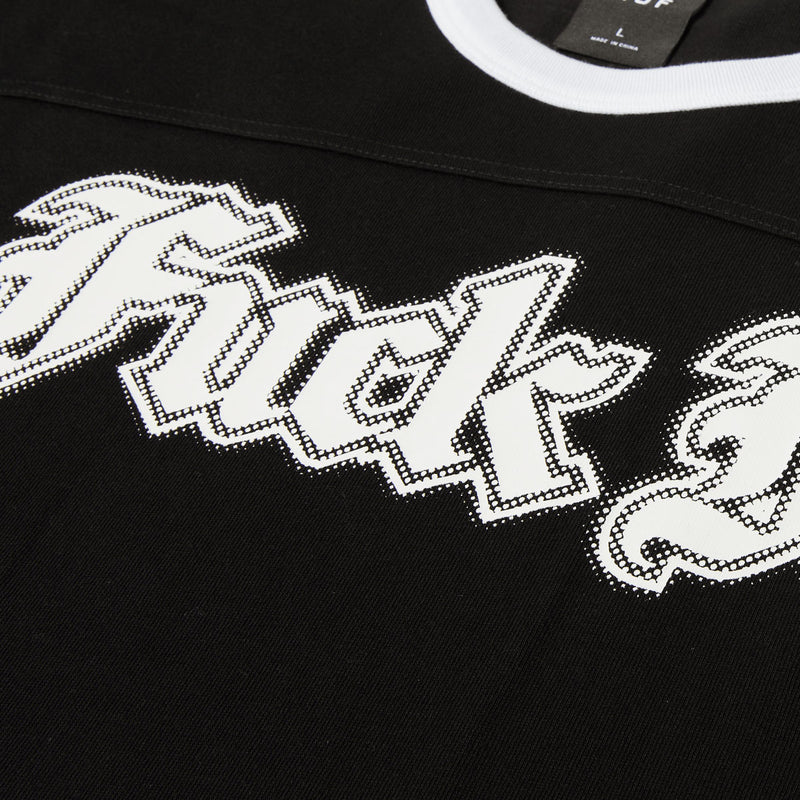 HUF Ives Football Jersey - Black