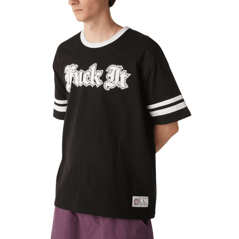 HUF Ives Football Jersey - Black