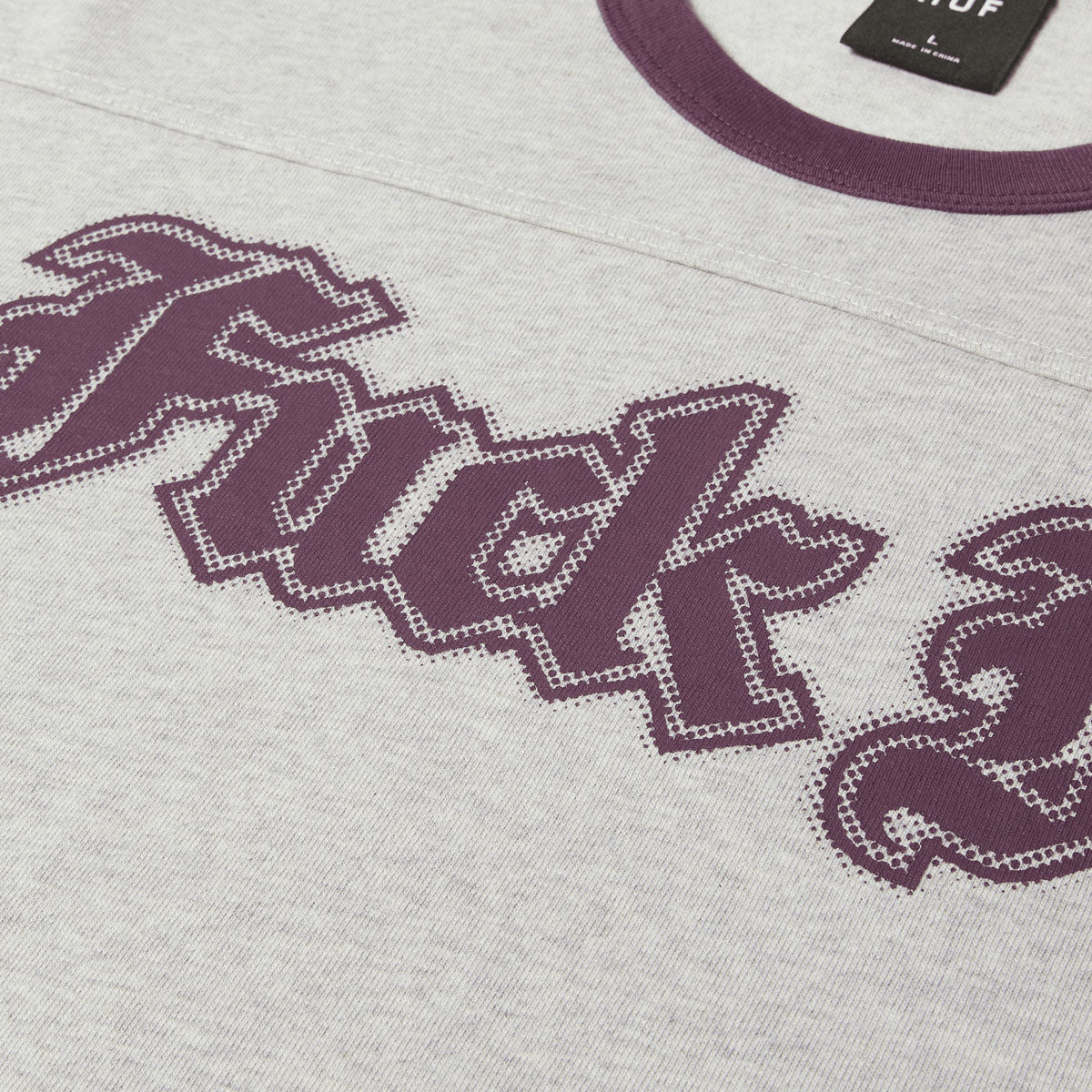 HUF Ives Football Jersey - Heather Grey image 4