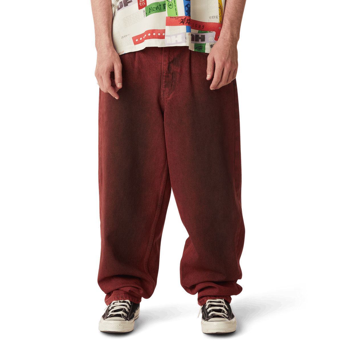 HUF Cromer Washed Jeans - Lava Red – CCS