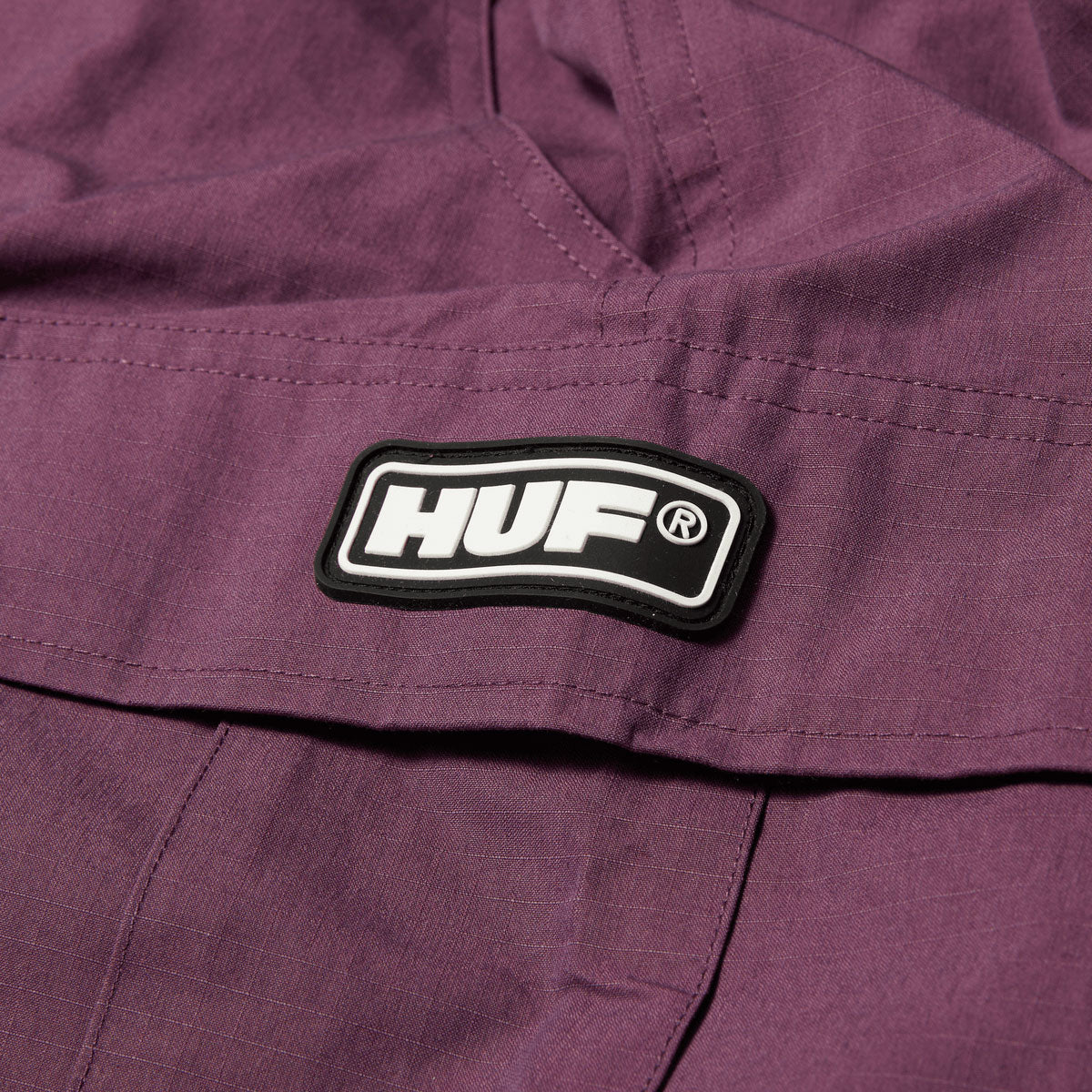 HUF Millenium Cargo Shorts - Dark Berry image 4