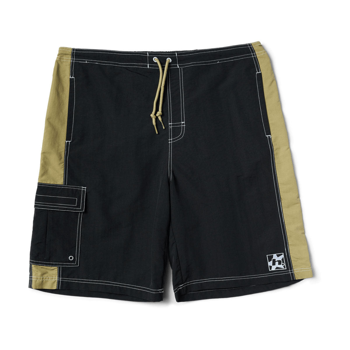 HUF High Tide Boardshorts - Black image 1