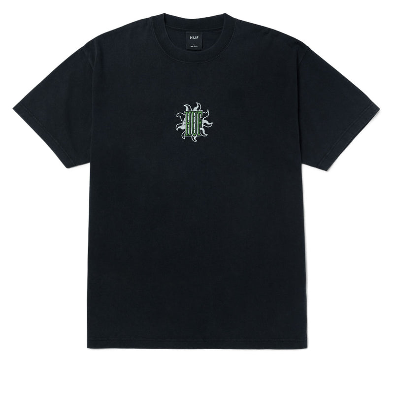 HUF Apollo Washed T-Shirt - Washed Black