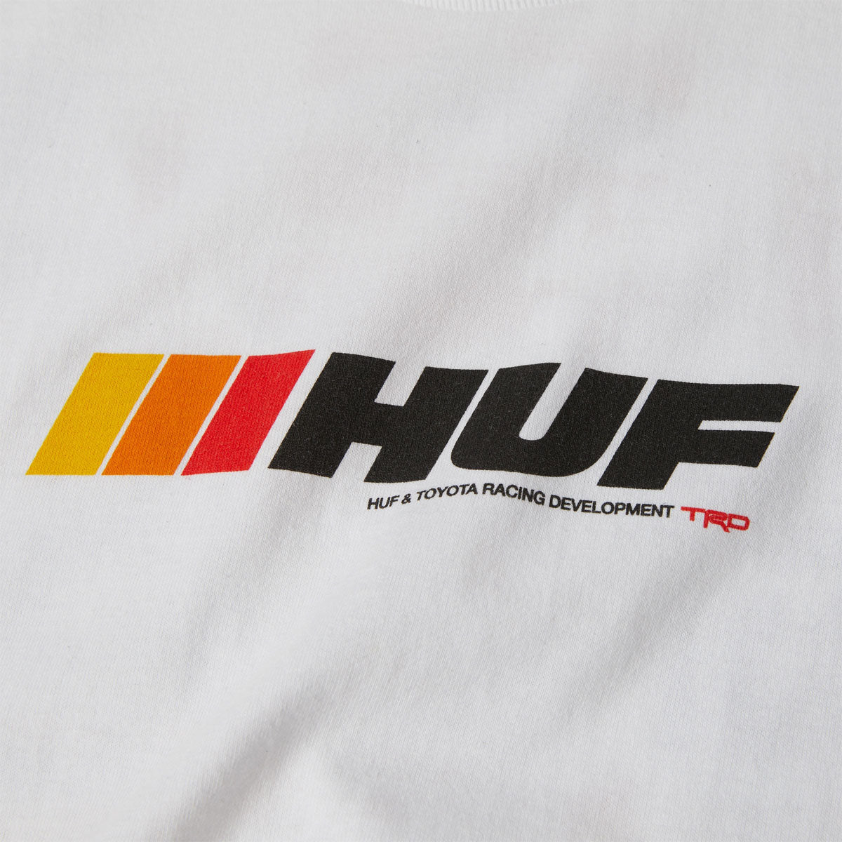 Huf x Toyota Stickered T-Shirt - White image 3