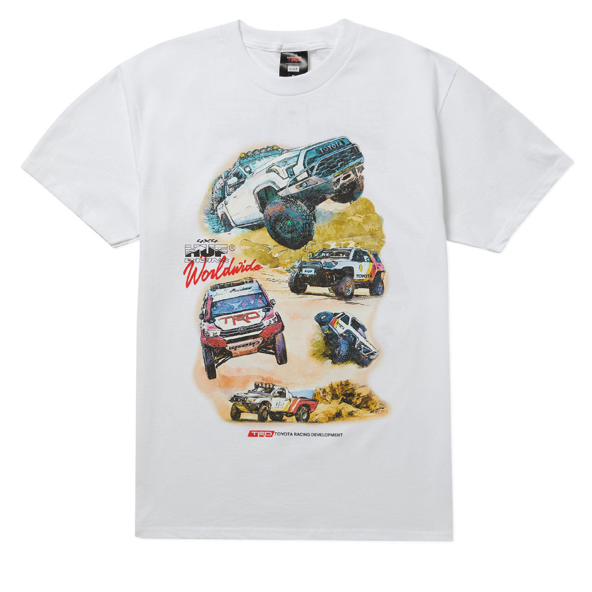 Huf x Toyota Valley Trails T-Shirt - White image 1