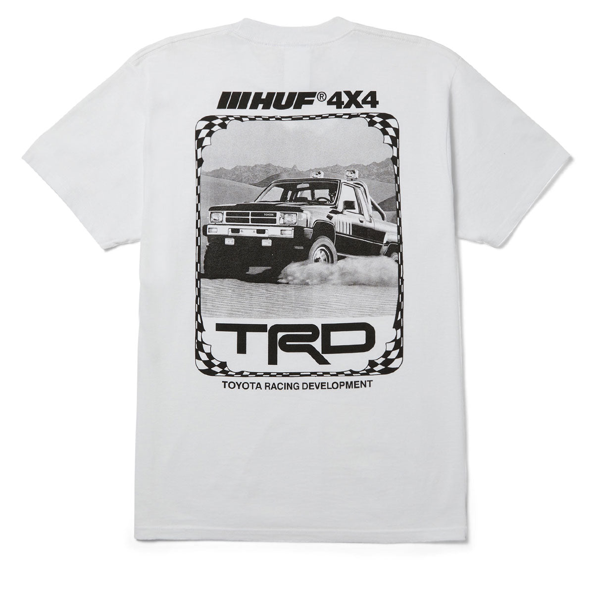 Huf x Toyota Long Travel T-Shirt - White image 1