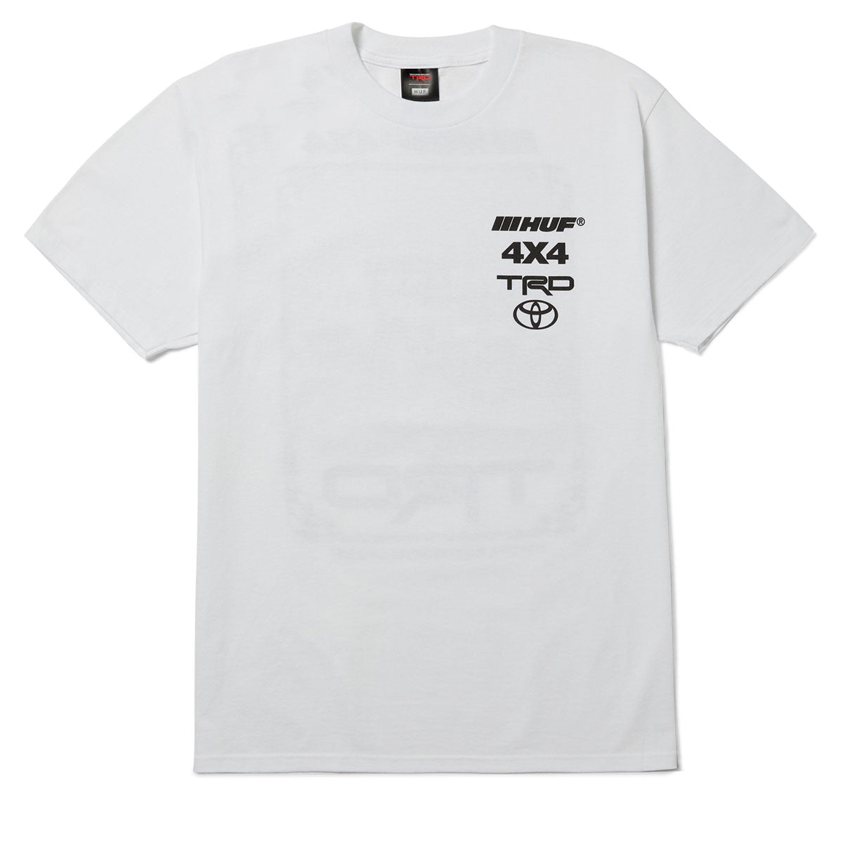 Huf x Toyota Long Travel T-Shirt - White image 2