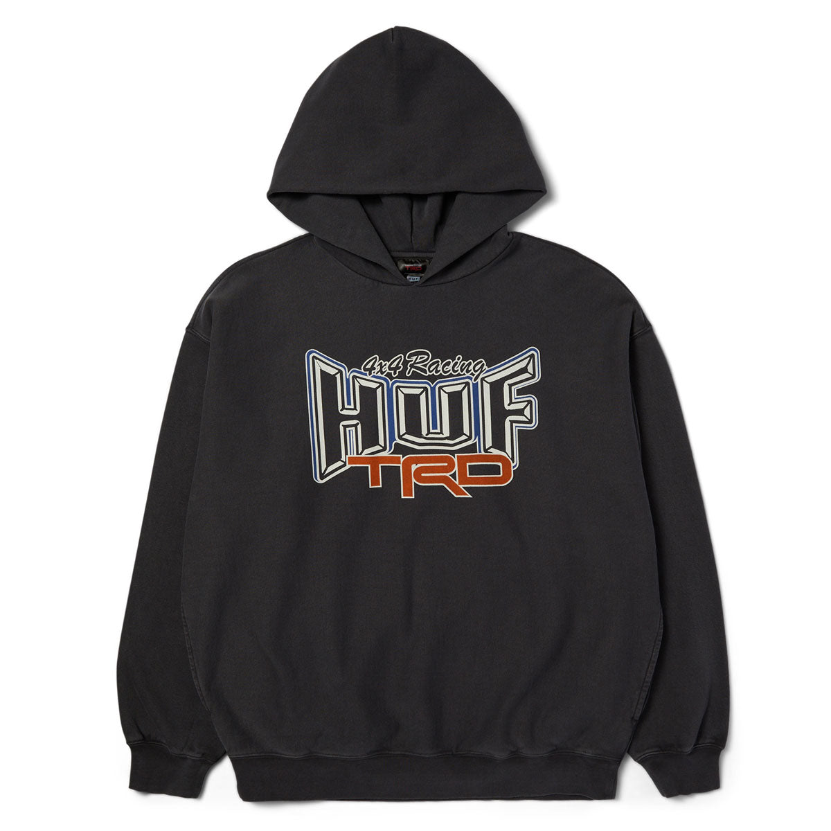 Huf x Toyota High Performance Heavyweight Hoodie - Vintage Black image 1