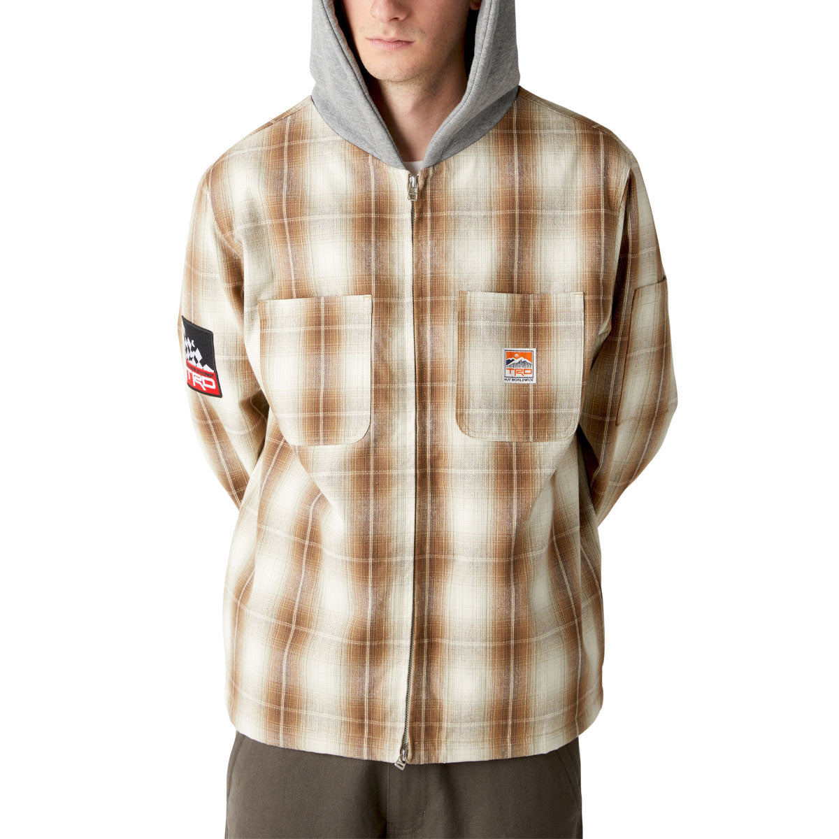 Huf x Toyota Winslow Shacket Jacket - Natural image 2