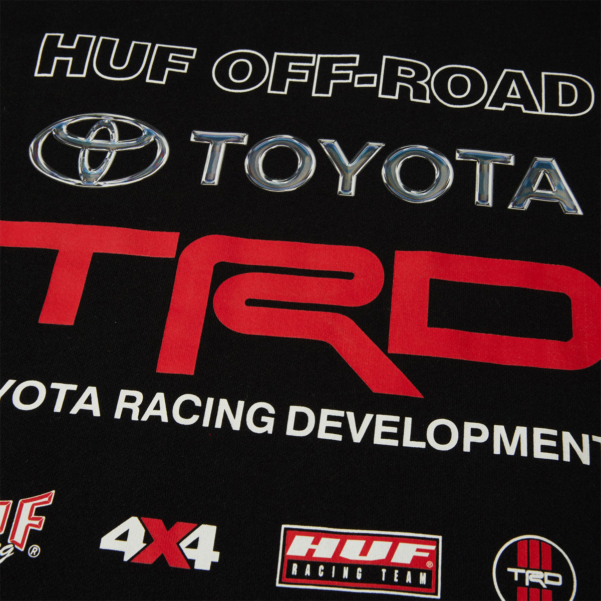 Huf x Toyota Team 4x4 Hoodie - Black image 4