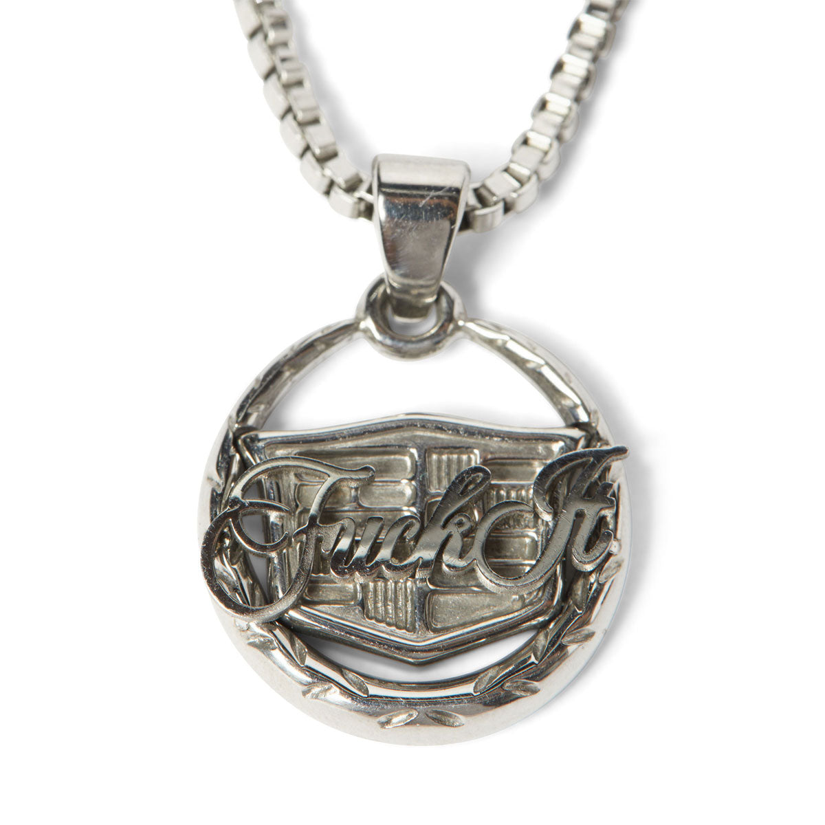 Huf Emblem Pendant - Silver image 2