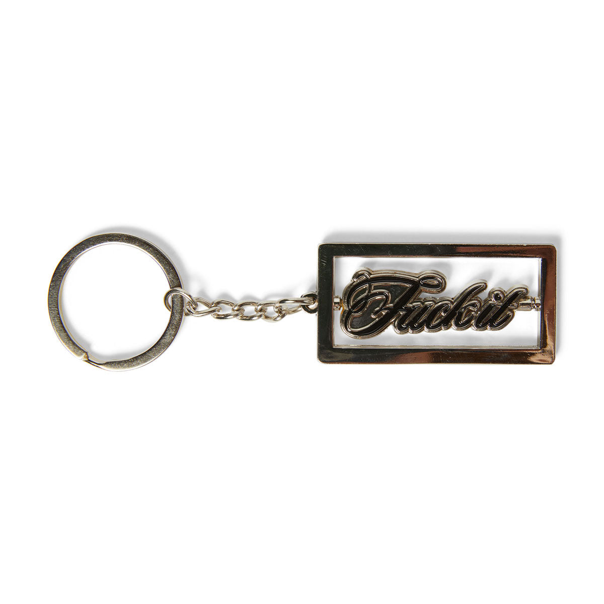 Huf Emblem Keychain - Silver image 1