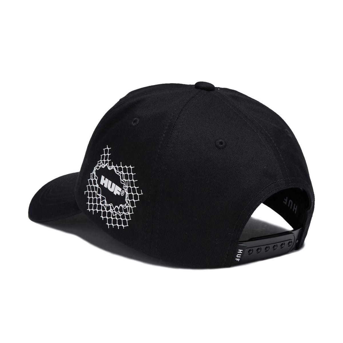 HUF 4 The Dawgs Snapback Hat - Black image 2
