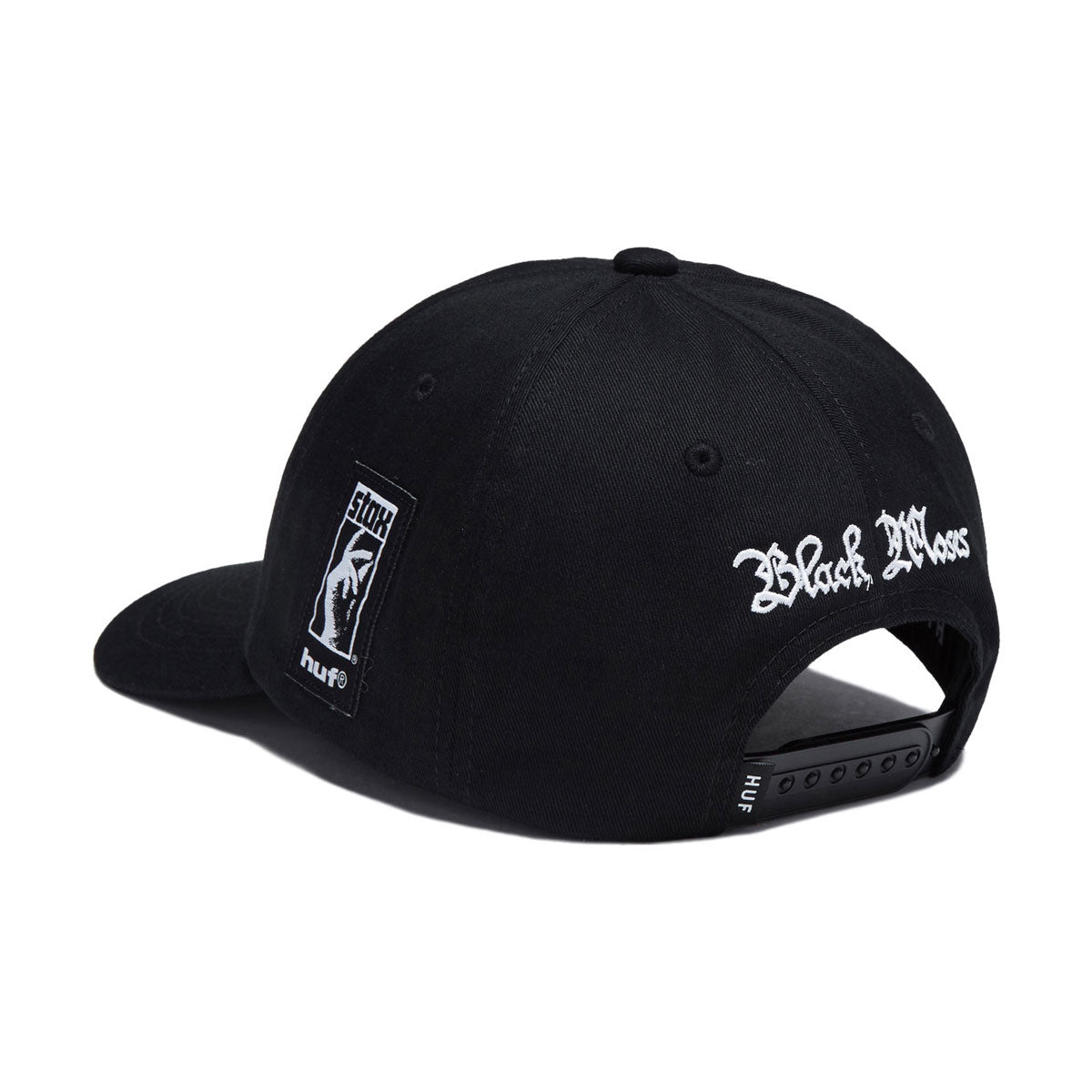HUF Isaac Hayes 6 Panel Hat - Black image 2