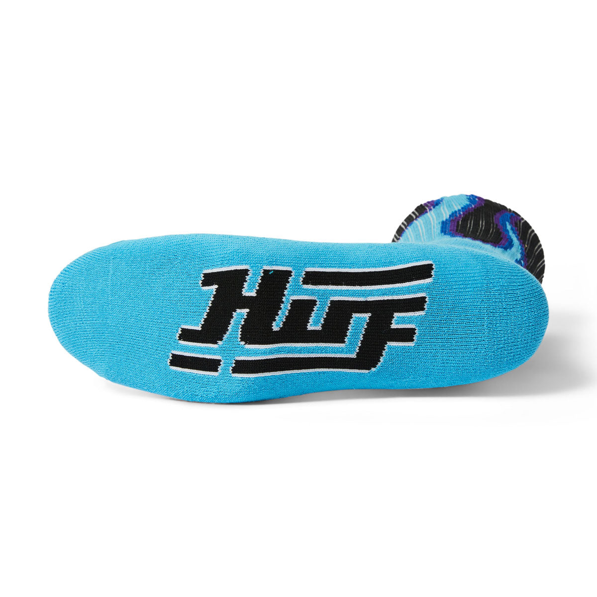 HUF Exhaust Crew Socks - Black image 2