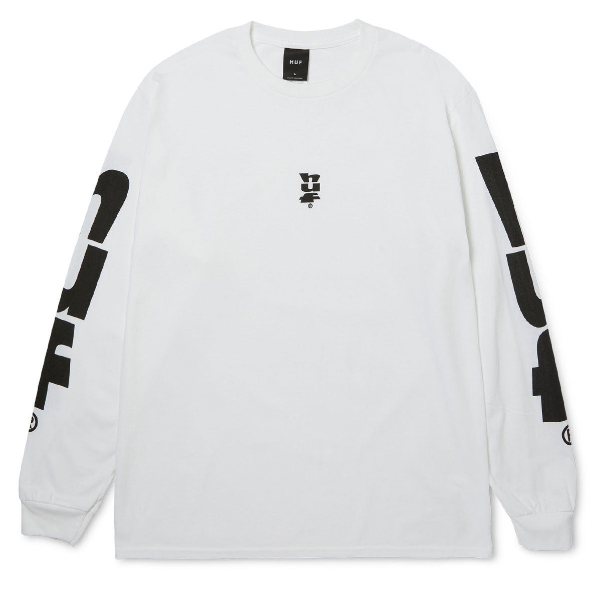 HUF Megablast Long Sleeve T-Shirt - White image 1