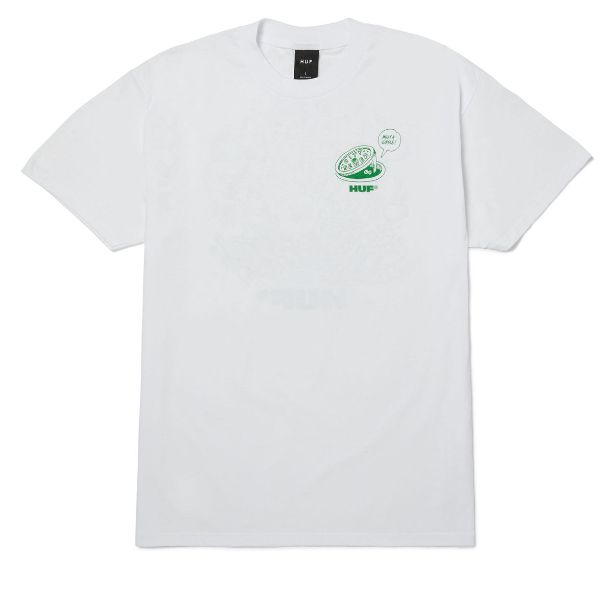 HUF What A Jungle T-Shirt - White image 2