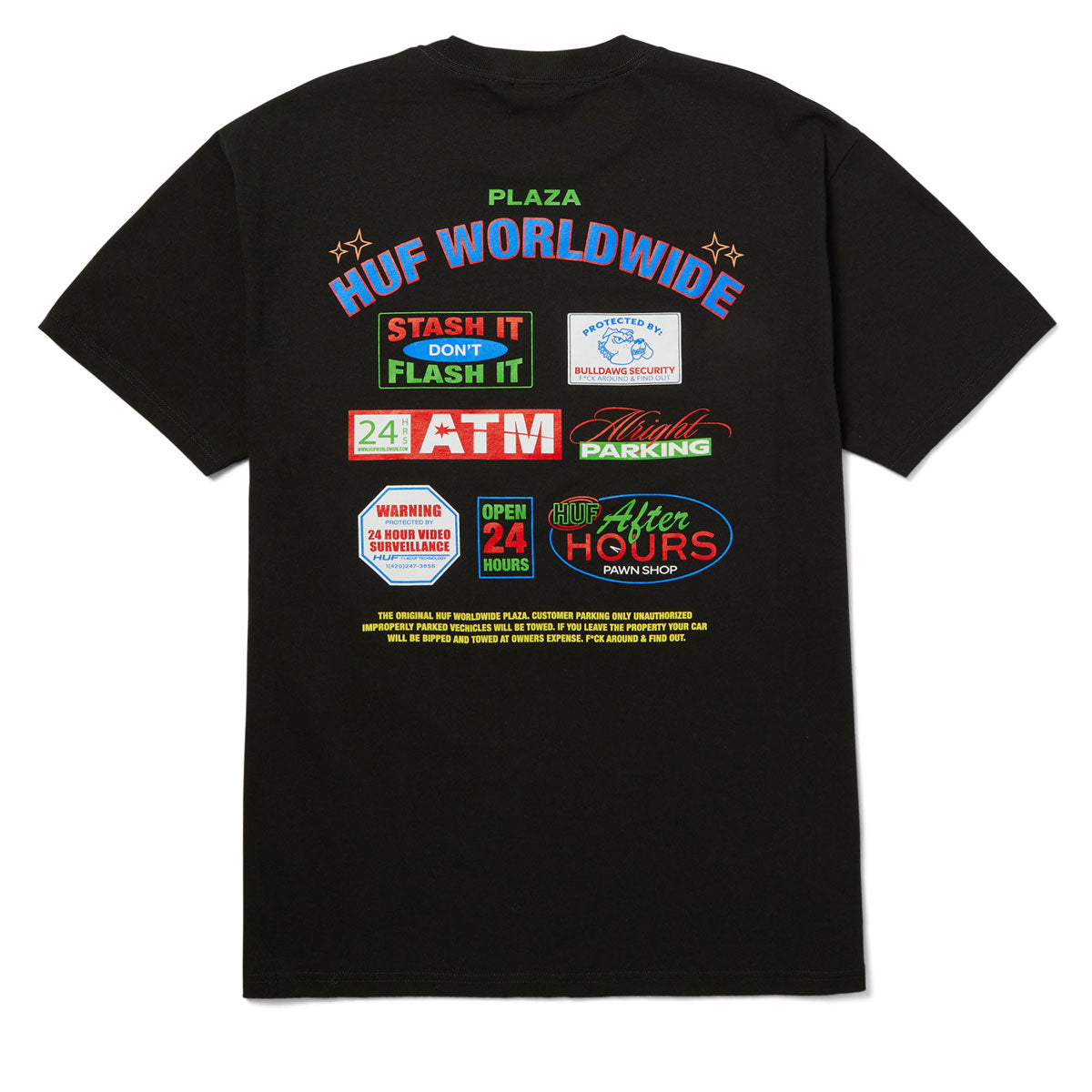 HUF Promo T-Shirt - Black image 1
