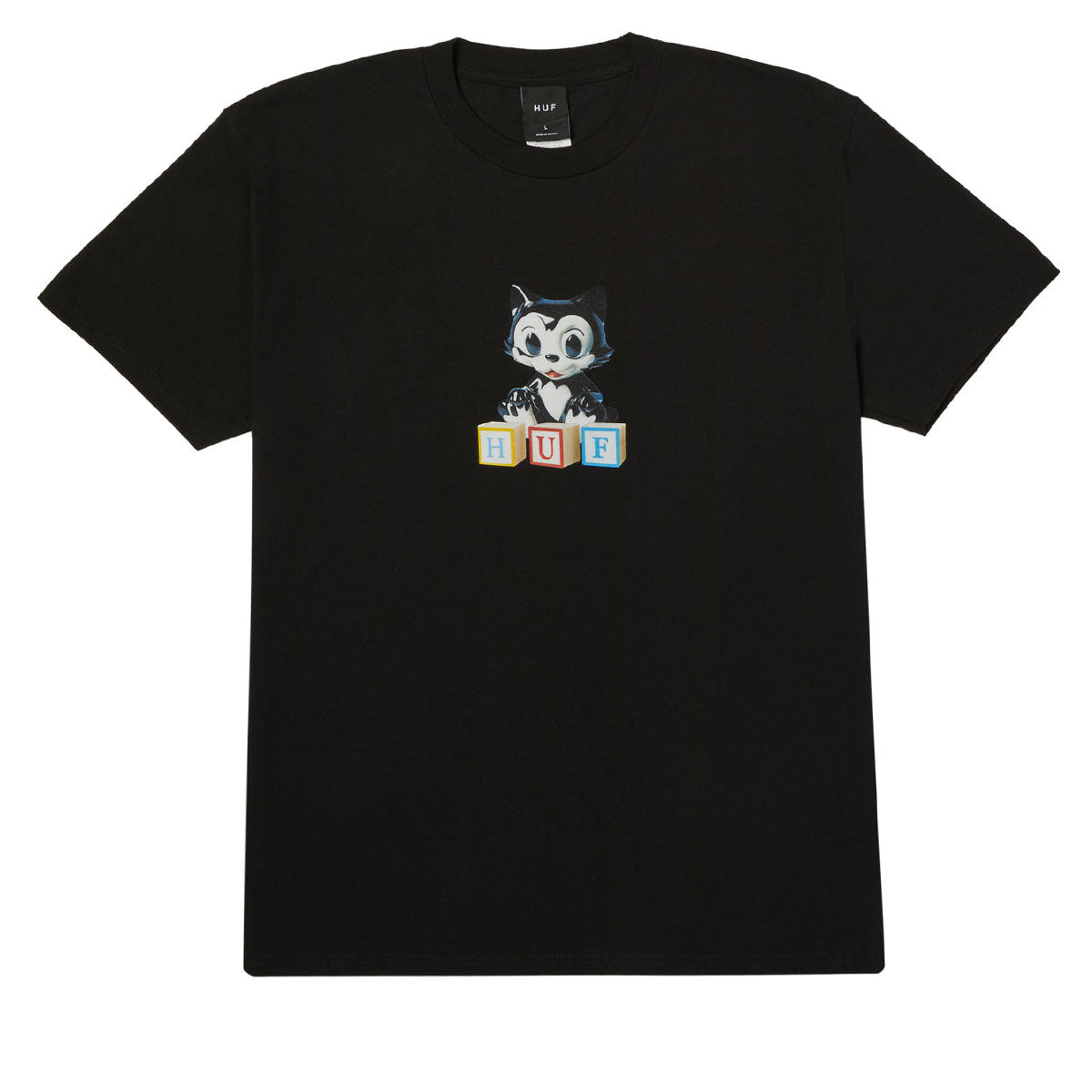 HUF Blocks T-Shirt - Black image 1