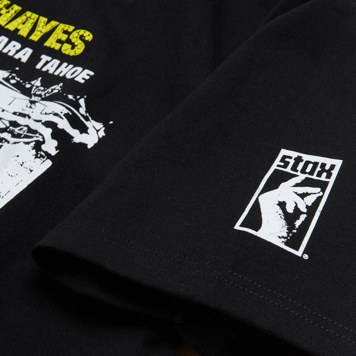 HUF Tahoe Heavyweight T-Shirt - Black image 2