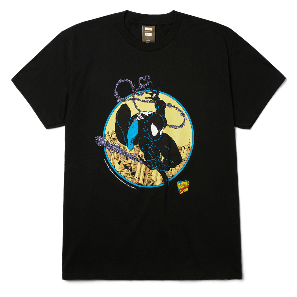 HUF x Spiderman Three Hundred T-Shirt - Black – CCS