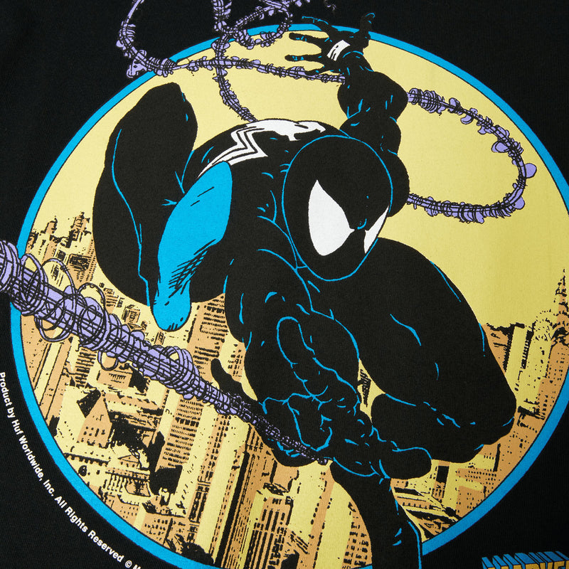 HUF x Spiderman Three Hundred T-Shirt - Black