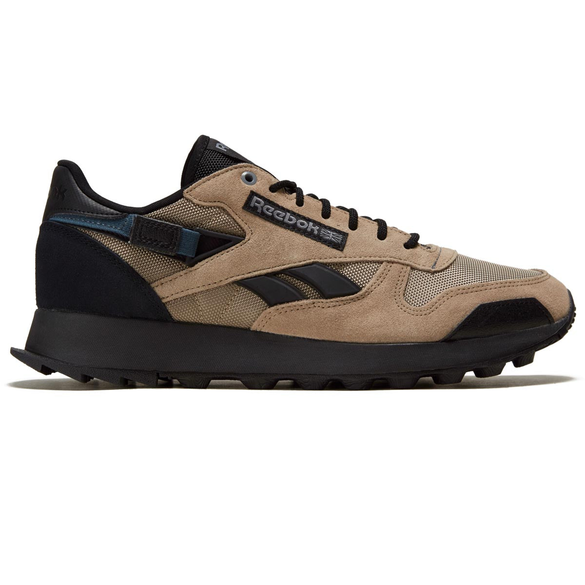 Reebok Classic Leather Winterized Shoes - Beige/Blue/Black image 1