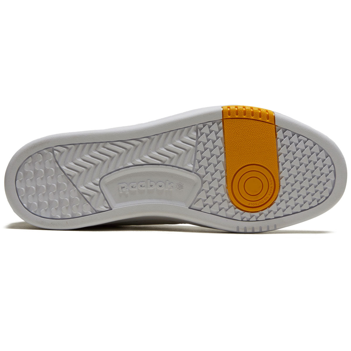 Reebok LT Court Shoes - White/Black/Yellow image 4