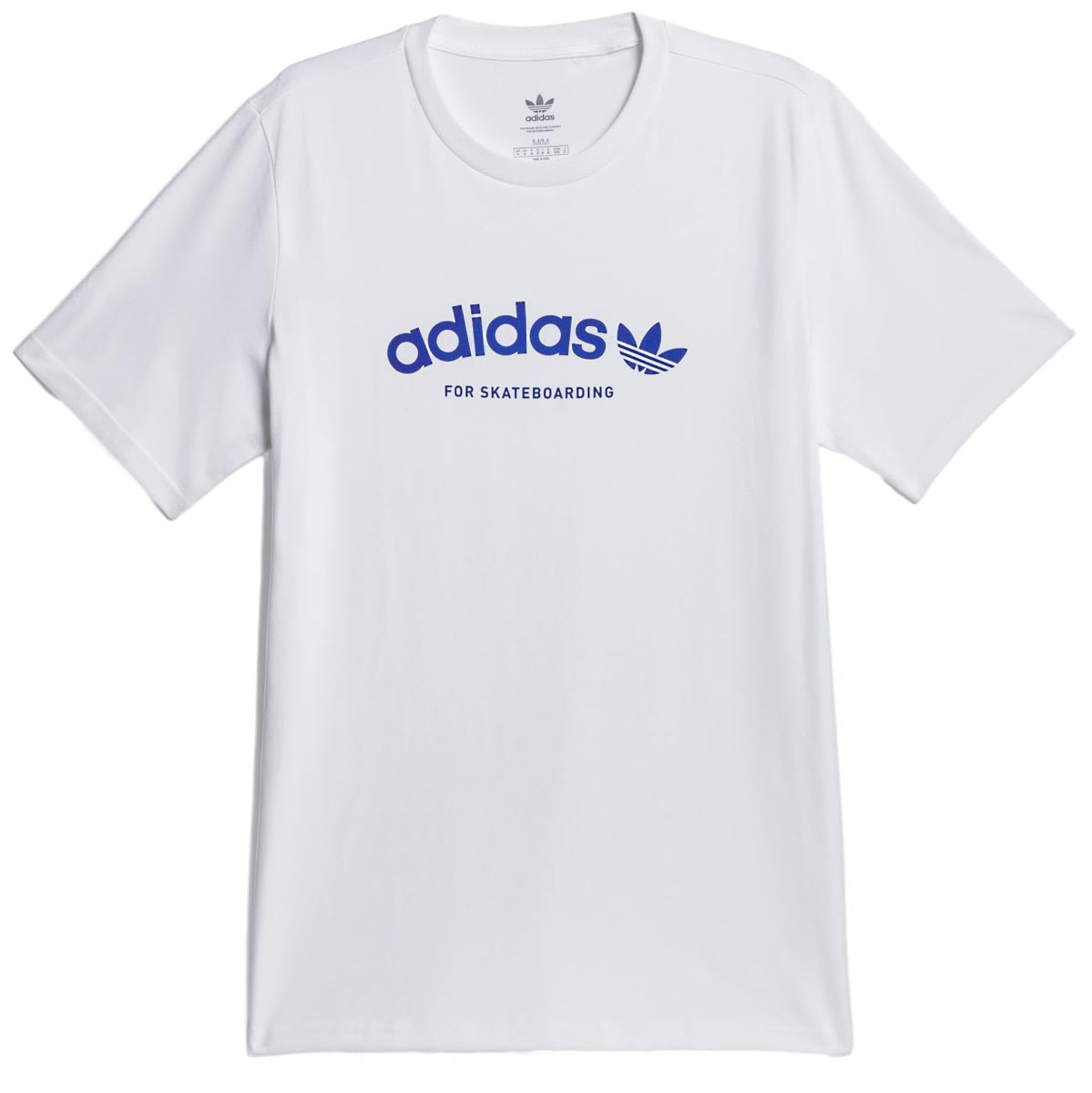 Adidas 4.0 Arched T-Shirt - White/Team Royal Blue image 1