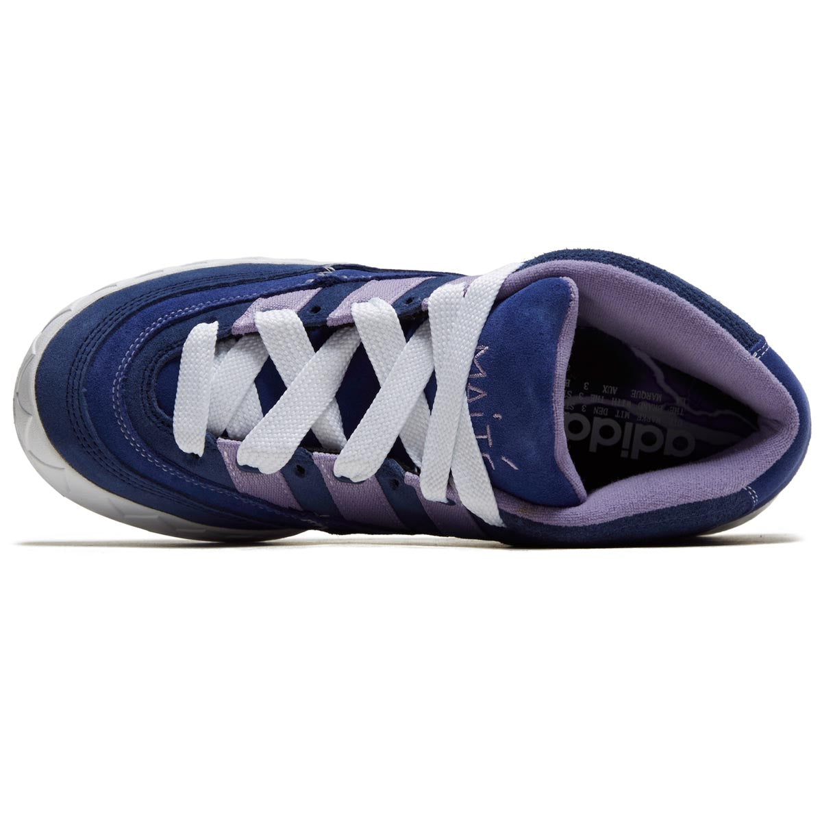 Adidas Adimatic Mid x Maite Shoes - Victory Blue/Magic Lilac/Dark Blue – CCS