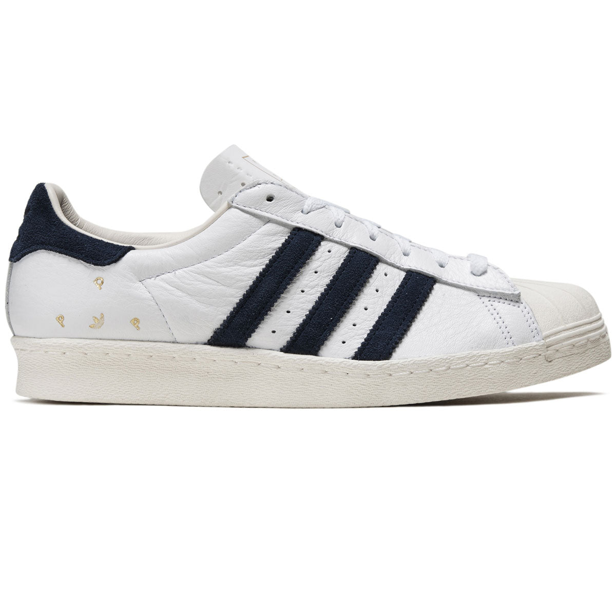 Adidas superstar 80s black white chalk leather Outlet