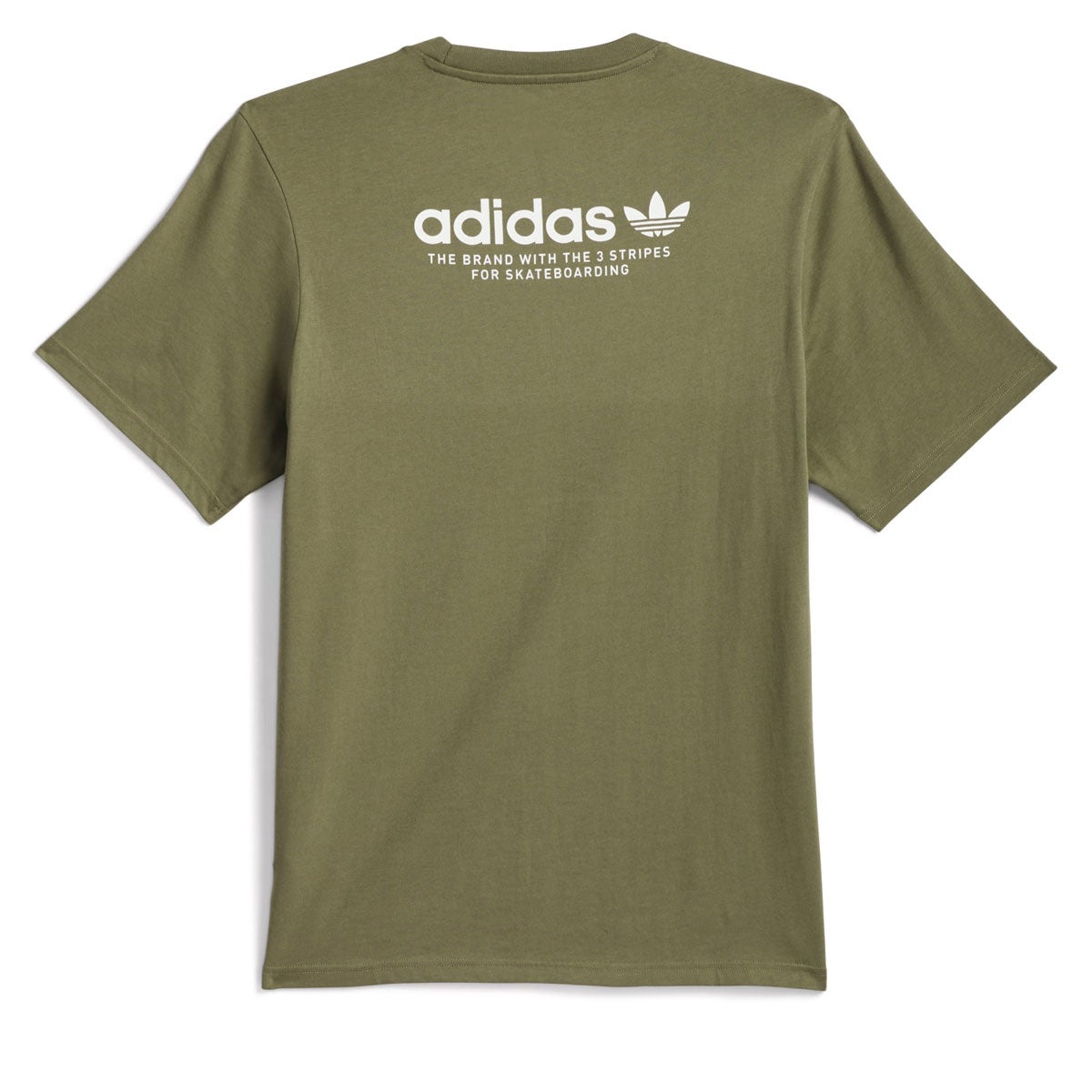 Adidas 4.0 Logo T-Shirt - Olive Strata image 2