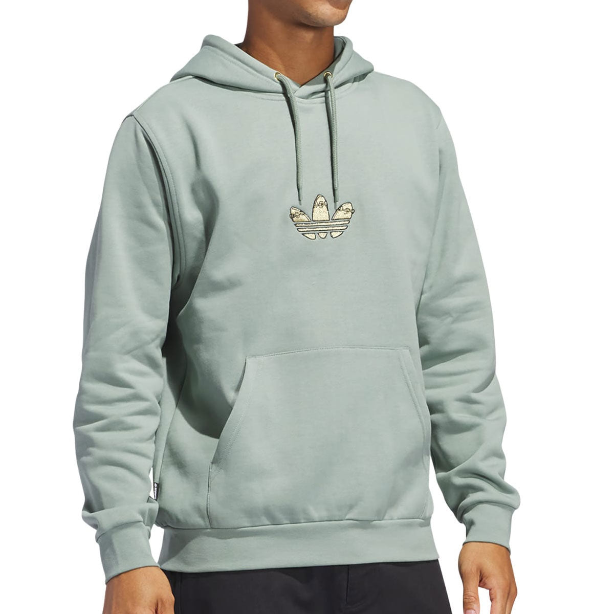 Adidas HJ Hoodie - Silver Green image 2