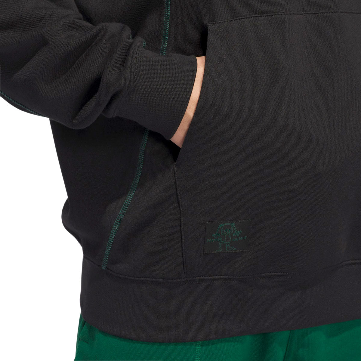 Adidas Shmoo FW Hoodie - Black/Dark Green image 5