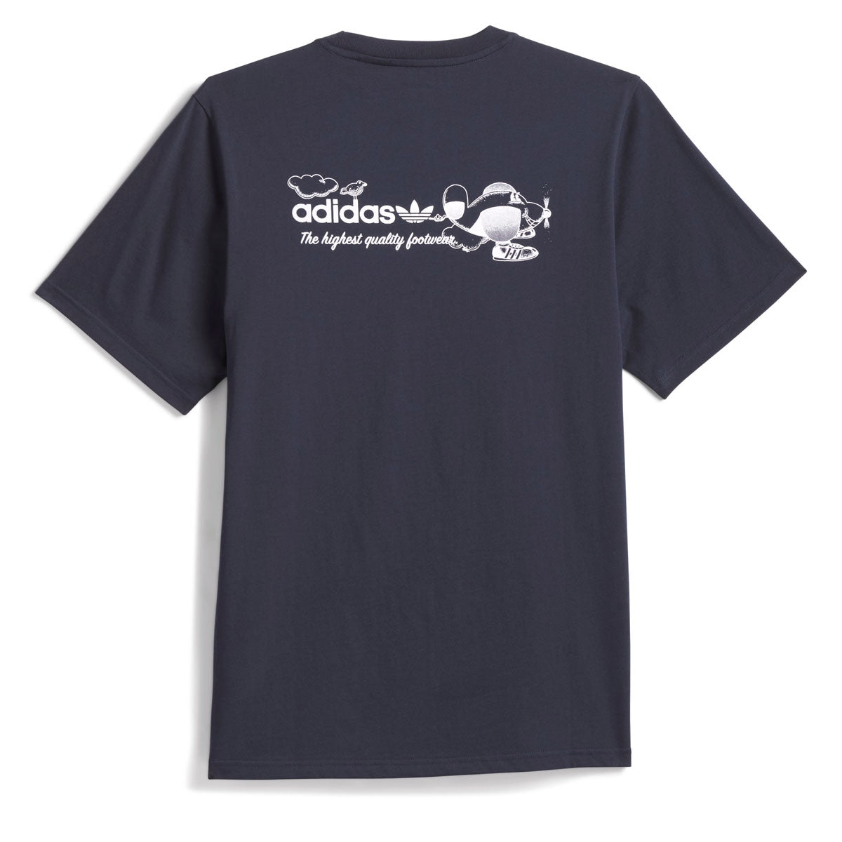 Adidas Dogplane T-Shirt - Legend Ink/White image 2