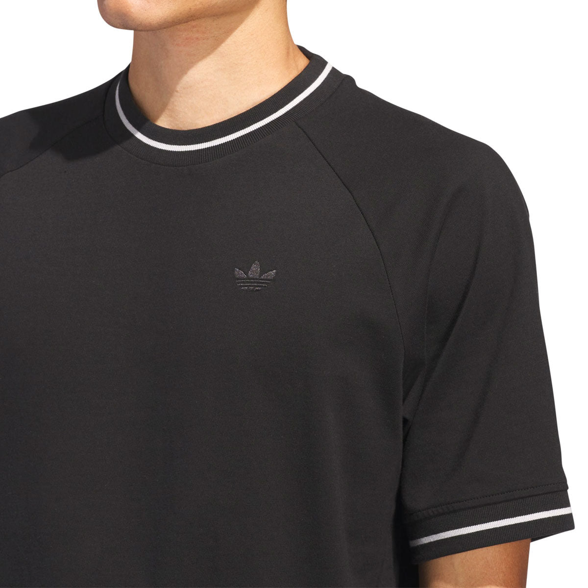 Adidas Premiere T-Shirt - Black/Light Solid Grey image 4
