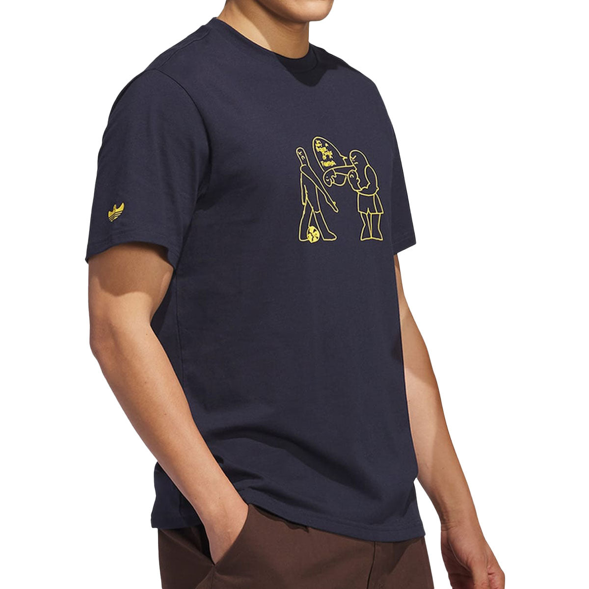 Adidas Shmoo G 1 T-Shirt - Legend Ink image 2