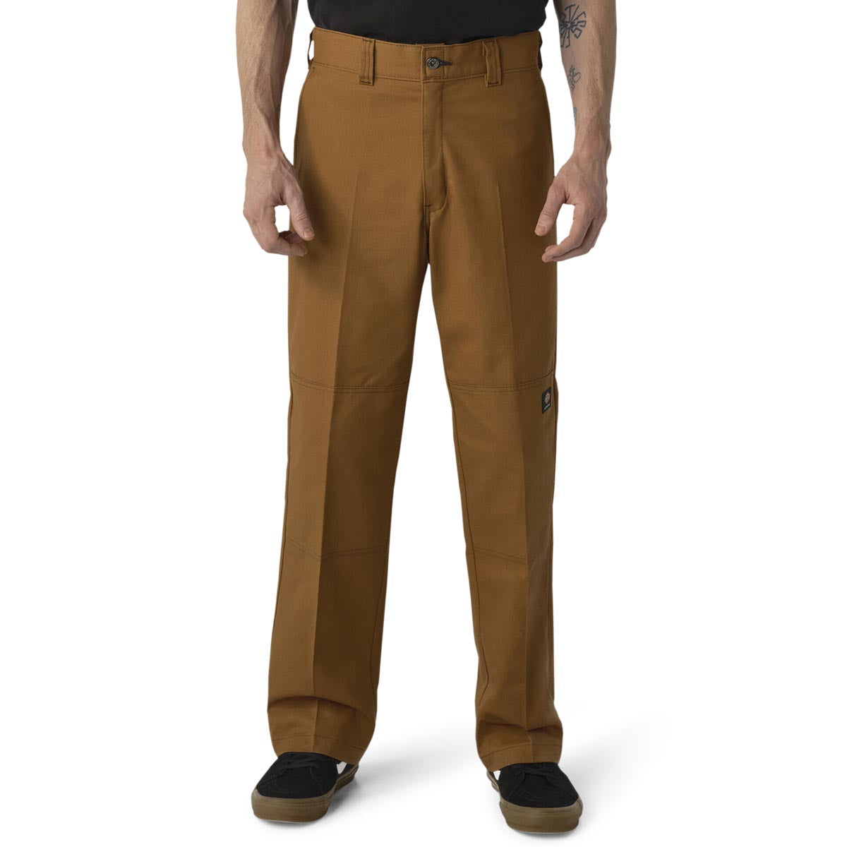 Dickies Regular Fit Double Knee Pants - Brown Duck/Chocolate
