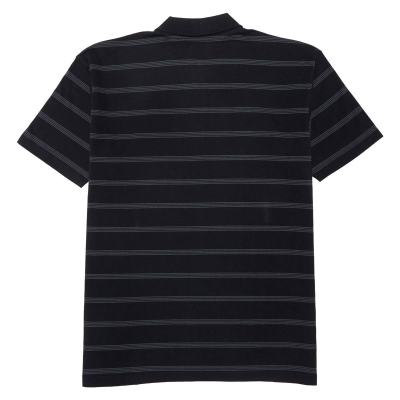 Dickies Skate Temp-IQ Christainburg Polo Shirt - Black Tonal Tri Stripe