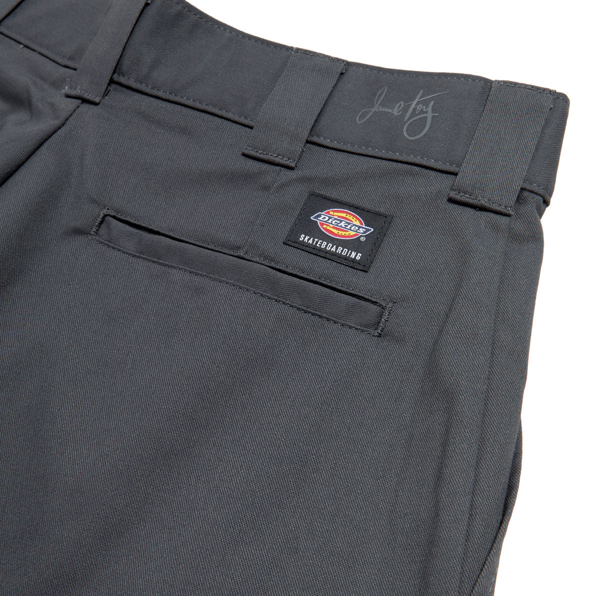 Dickies Jamie Foy Loose Straight Twill Pants - Charcoal 2025 image 3