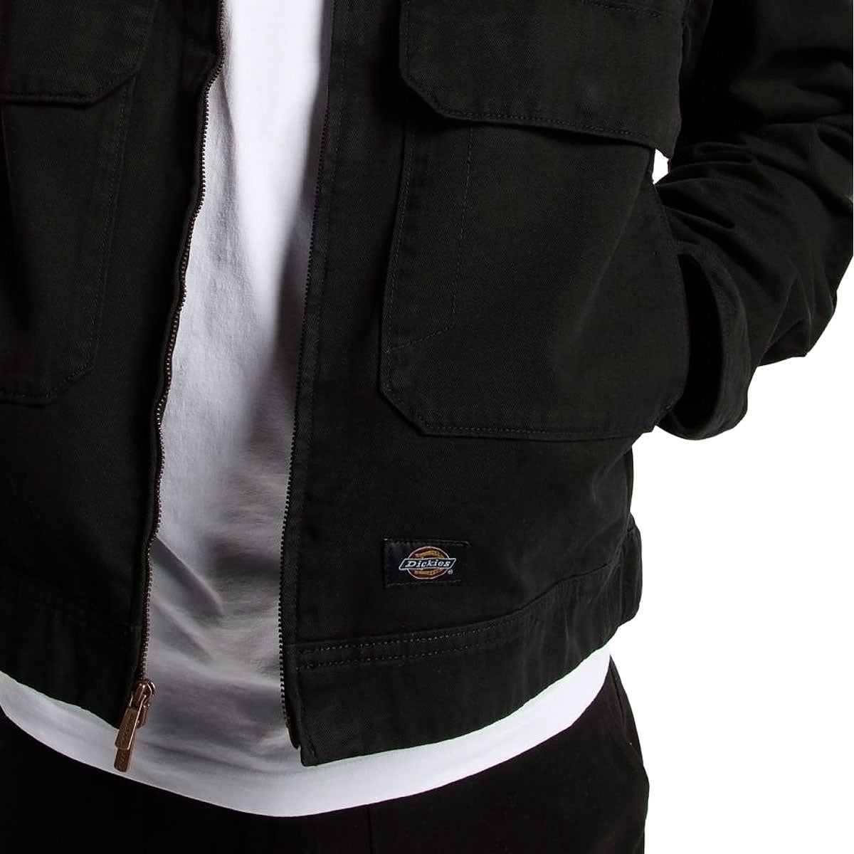 Dickies Fort Smith Trucker Jacket - Black image 3