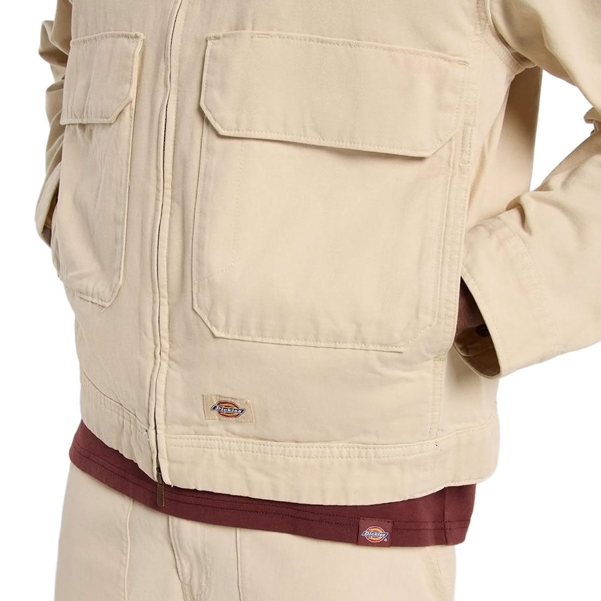 Dickies Fort Smith Trucker Jacket - Wood Ash image 3