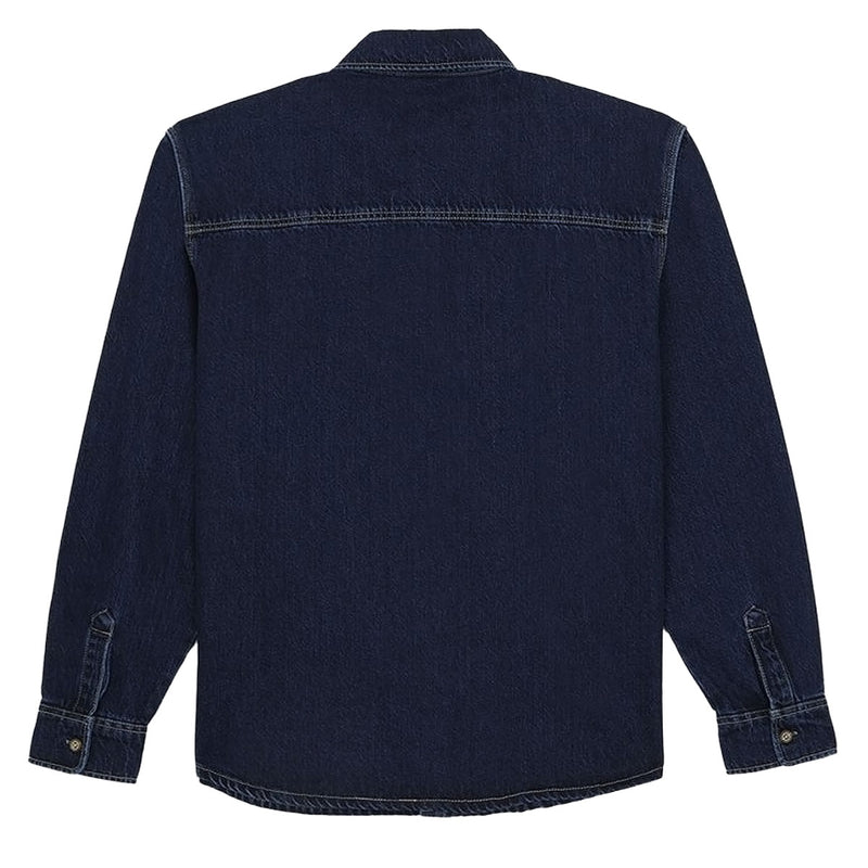 Dickies Mechanic Denim Long Sleeve Shirt - Dark Indigo