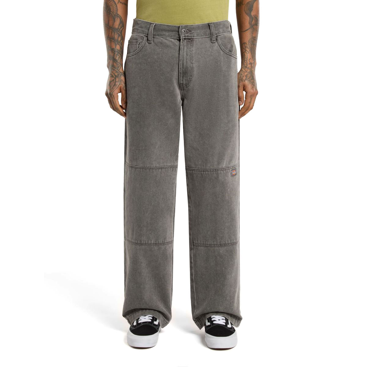 Dickies Double Knee Denim Pants - Grey Wash Tinited image 1