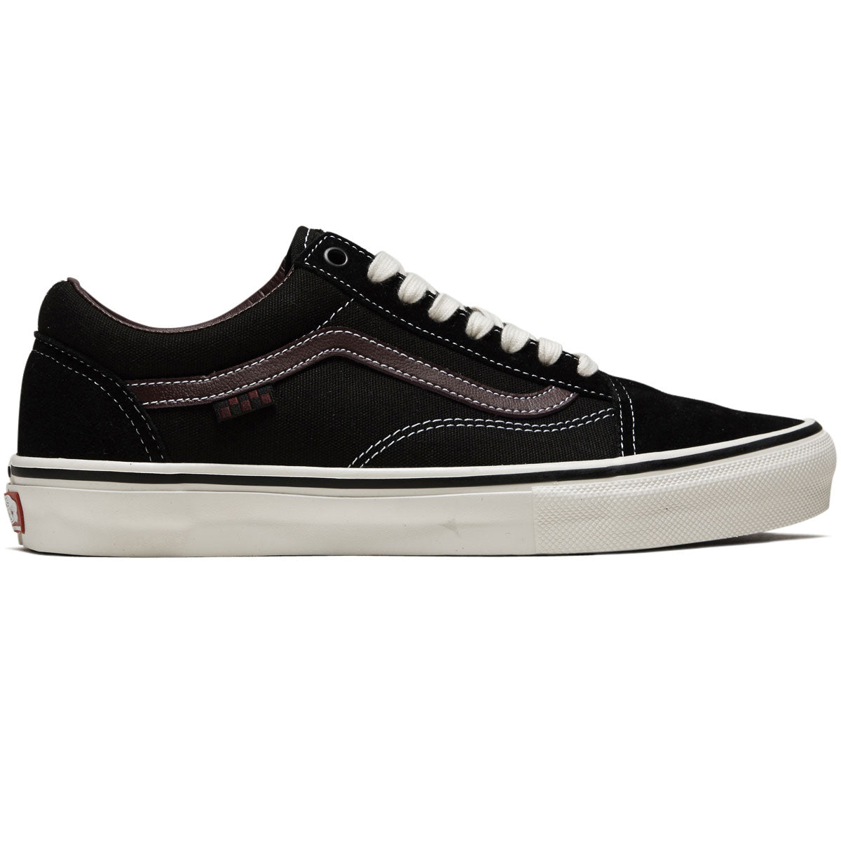 Vans Skate Old Skool Shoes - Jill Perkins Black/Burgundy – CCS