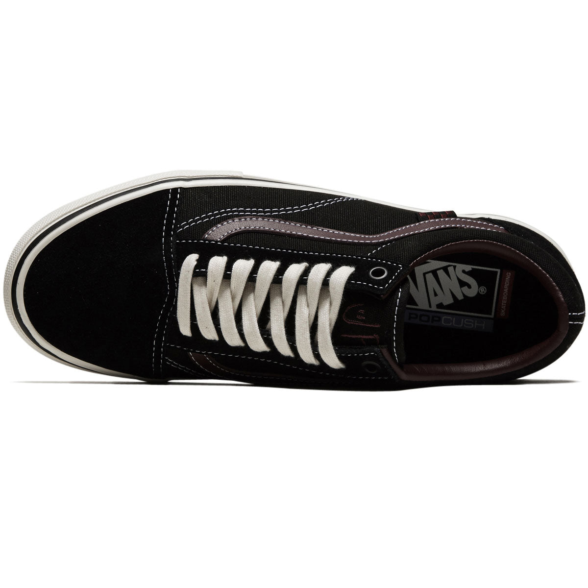 Vans Skate Old Skool Shoes - Jill Perkins Black/Burgundy – CCS