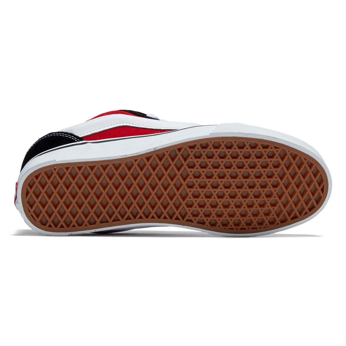 Vans Knu Skool Shoes - Red/True White image 4