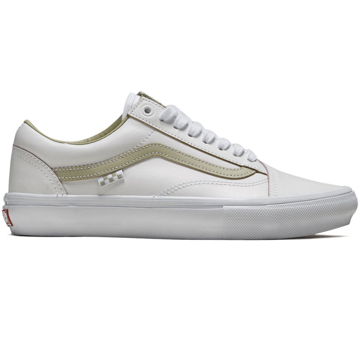 Vans Skate Old Skool Shoes - Serio Collection Mint/White image 1