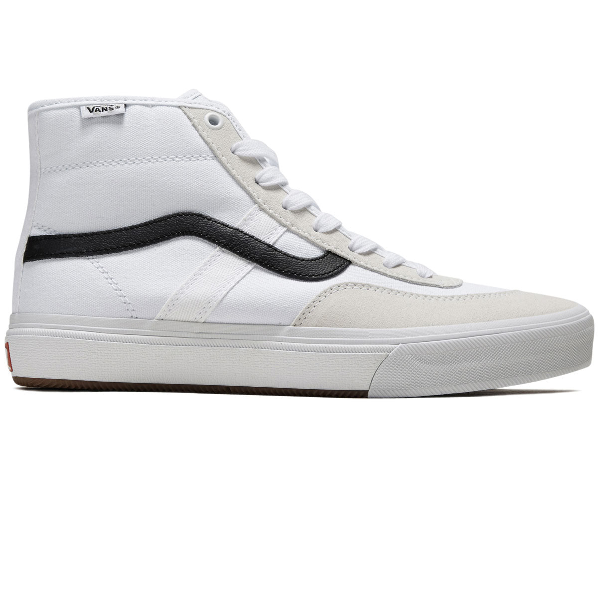 Vans Crockett High Shoes - White/Black/Gum image 1